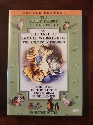 The Peter Rabbit Collection Double Feature DVD - Samuel Whiskers - Foto 1 di 2
