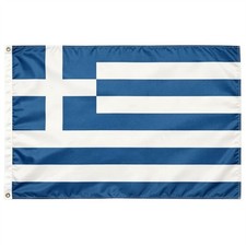Large Greek Flag 5X3FT Greece National Sports Football World Cup Fan Supporter