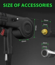 10ft Wire Drawing Spool Gun Equipped with 1lb Wire for HIM200/AIM145 MIG Welders