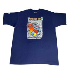 Wrestling Release The Beast T Shirt Vintage 90s Local Channel Made In USA XL