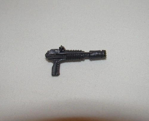 VINTAGE G.I. JOE ~ COBRA COMMANDER ~ GUN ~ DARK GRAY PISTOL HASBRO (82/83/84)