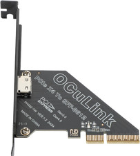 PCIe 4.0 x4 64Gbps Compatible with OCuLink SFF-8612 SFF-8611 External GPU eGPU R