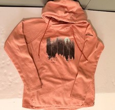 Columbia Pink Forest Graphic Pullover Hoodie Women's Size Small