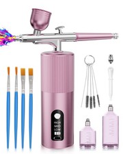 Airbrush Kit with Compressor - Airbrush for Nails,48PSI Screen Display Brush,...