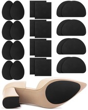 24PCS Non Slip Shoe Pads for 2.7" x 2.7", 2.3" x 3.5", 3.4" x 2.6", Black