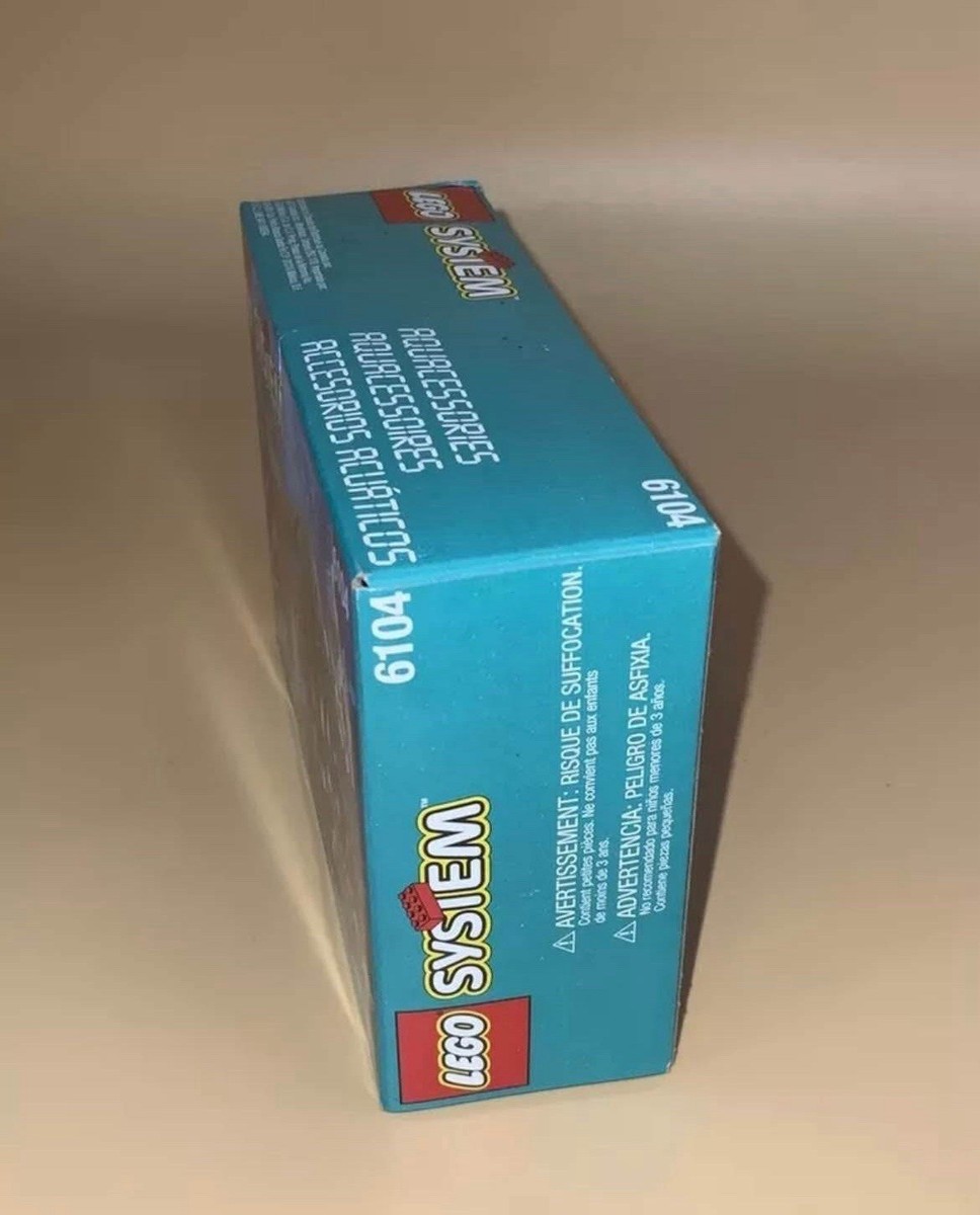 Vintage 1996 Lego System Aquacessories 6104 New In Box Sealed