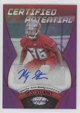 2018 Certified Potential Signatures Mirror Purple 2/10 MJ Stewart Auto 4r2
