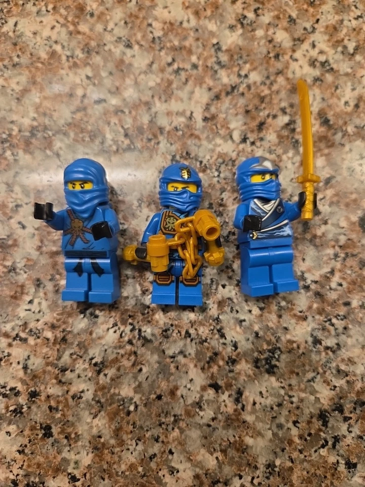 Lego Ninjago Minifiguras Lote 5, Armas Doradas Foto 3 de 4