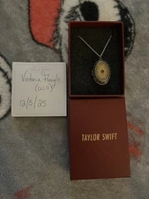 Taylor Swift Red Album Locket Vintage Necklace Pendant