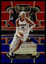 2024 Panini Select WNBA #65 Rhyne Howard Prizms Red and Blue #/399