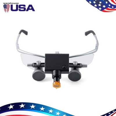 Dental Surgical Medical 3.5X Ergo Binocular Loupes +5W LED Head Light