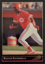 1992 Gold Edition Leaf Reggie Sanders #360