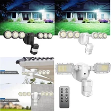 SANSI 38W-90W Motion Sensor Security Light Outdoor Flood Light 5000K Wired