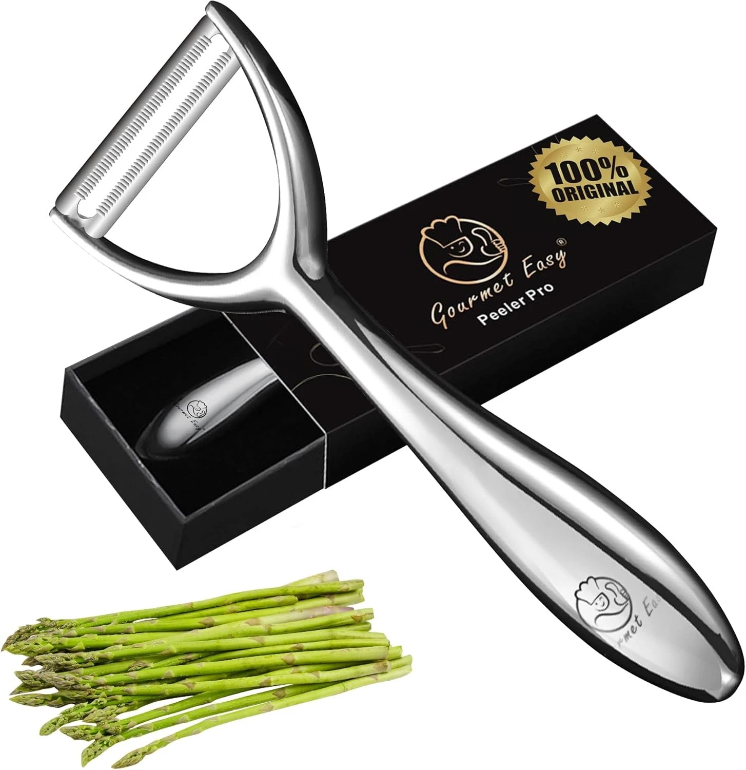 Vegetable Peeler Premium Stainless Steel Potato Peeler High Tensile Ultra Sharp