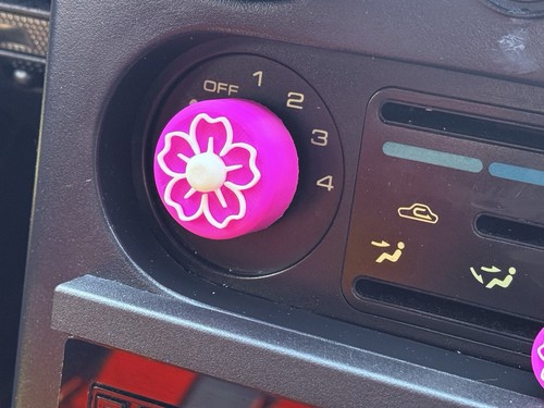 Manopola Quadrante Soffiatore Fiori di Ciliegio Miata MX5 Eunos MK1 NA - Foto 1 di 4