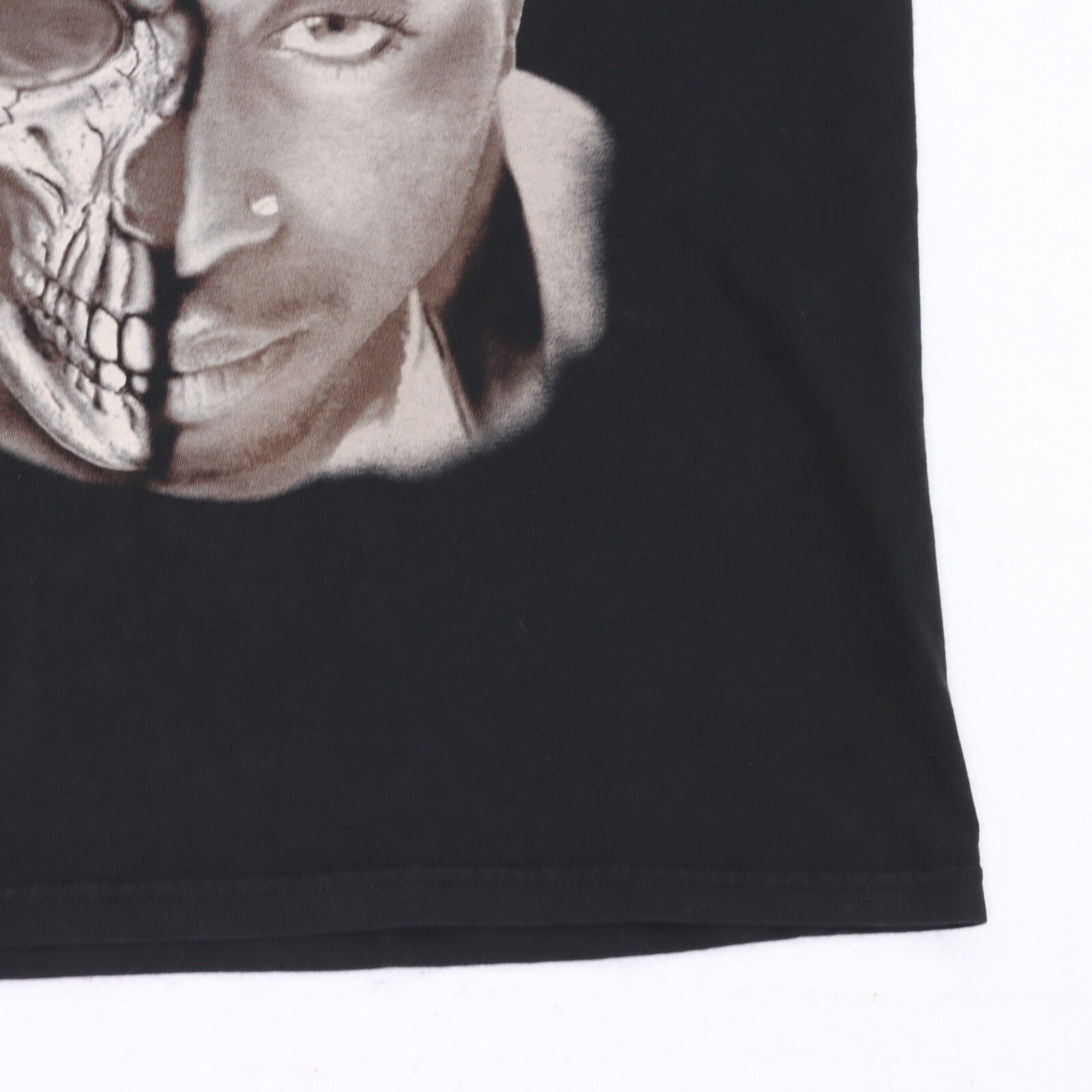 FILA Tupac T Shirt Rap Tee All Eyez on Me Crux TShirt nera teschio taglia large RARA