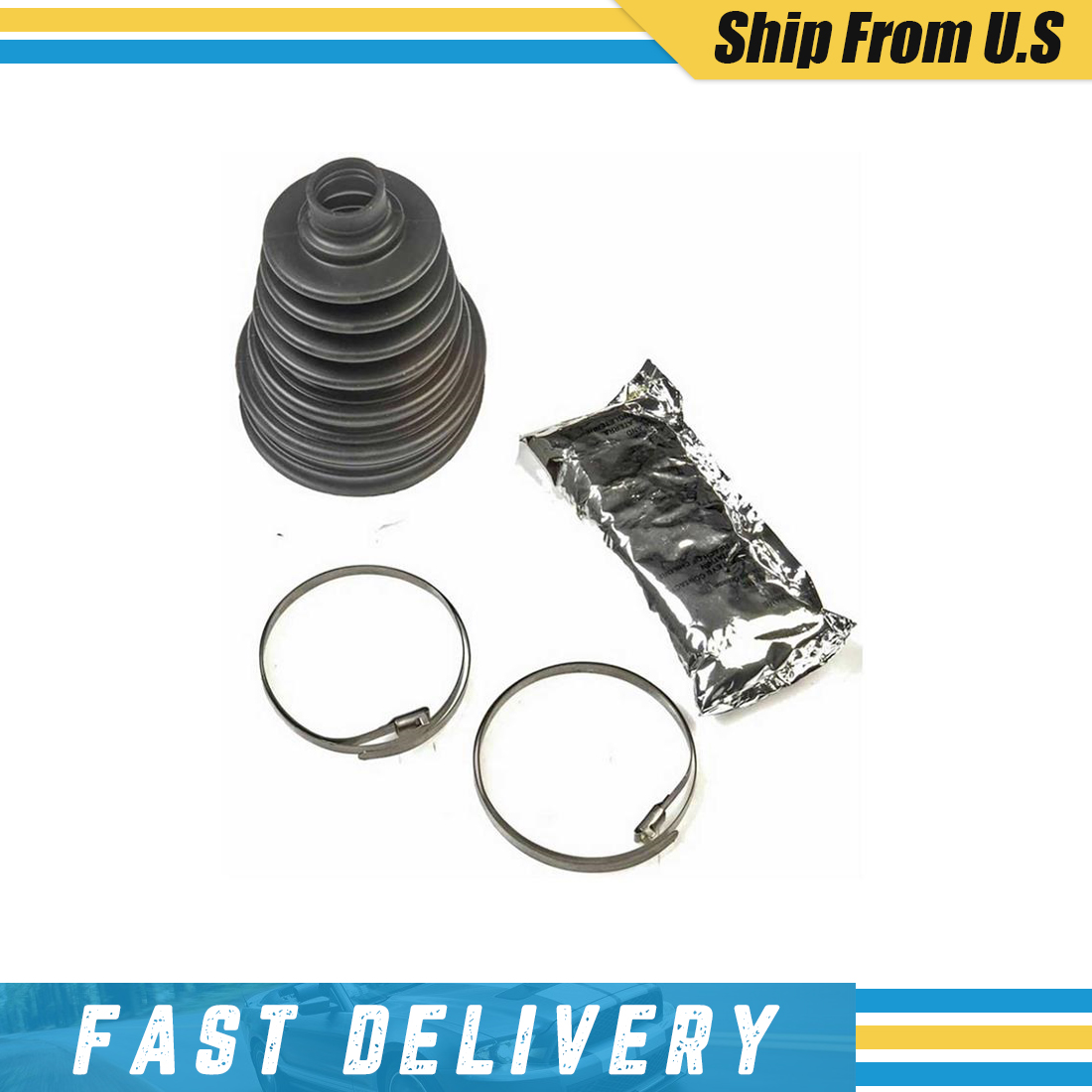 ヴィオラ Geminiano model10 2002 BOOT KIT - 1998-2002 DODGE JEEP STYLE FRONT CV STYLE