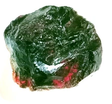 EGL Certified 218 Ct Untreated Rare Natural Rough Red Painite Loose Gemstone AAA