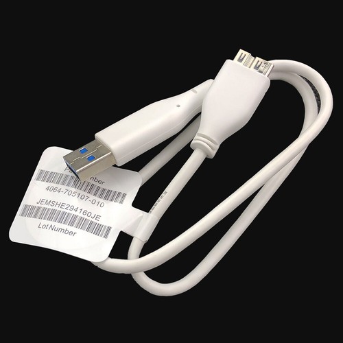OEM Short WD USB 3.0 Male A to Micro B Cable for My Passport Seagate Hard Drive - Picture 4 of 4