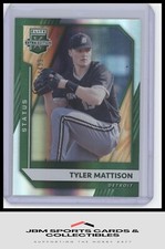 2021 Elite Extra Edition #79 Tyler Mattison Status Green #/499