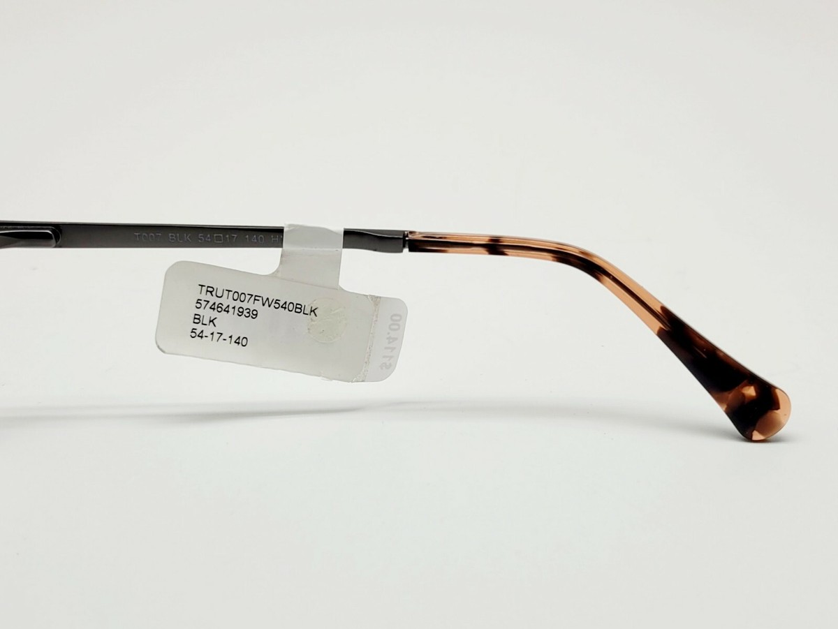 1 Unit New True Religion TRUT007 FW540 Black Eyeglasses  display picture 2