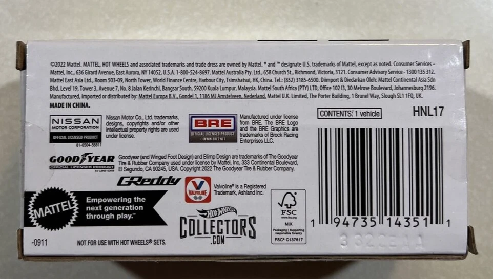 NEW 2023 Hot Wheels RLC Custom '72 Datsun 240Z BRE | eBay