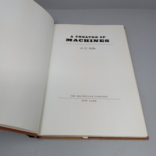 A Theatre Of Machines: 1965 Hardcover by A. G. Keller - Picture 10 of 24