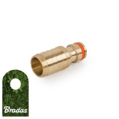 Nippel für Schnellkupplungen für Schlauch 5/8' Schlauchtülle Messing BRADAS 5648
