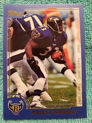 2000 TOPPS PRIEST HOLMES #298 BALTIMORE RAVENS