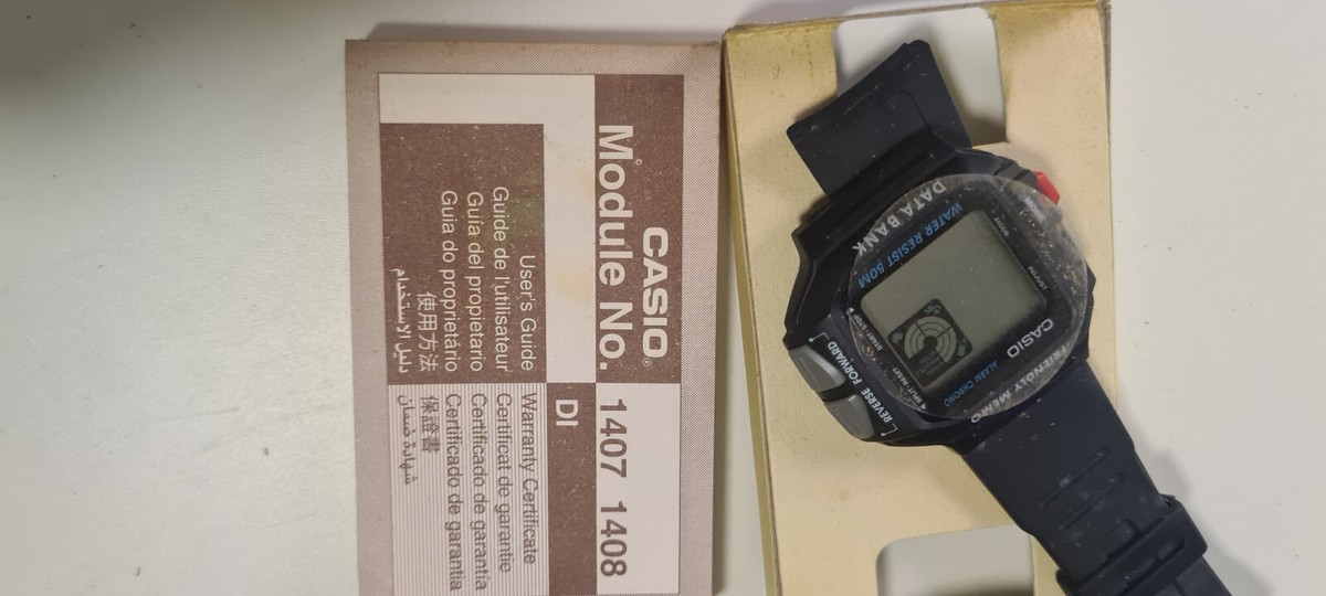 VINTAGE CASIO DBJ-21 Memo Vintage Digital Watch - For parts