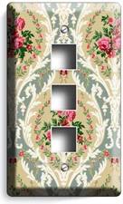 BEAUTIFUL VICTORIAN ERA RED ROSES LIGHT SWITCH OUTLET WALL PLATES HOME ART DECOR