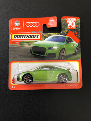 Audi TT RS Coupe - 2020 - Green - Matchbox 70 Years - 2023