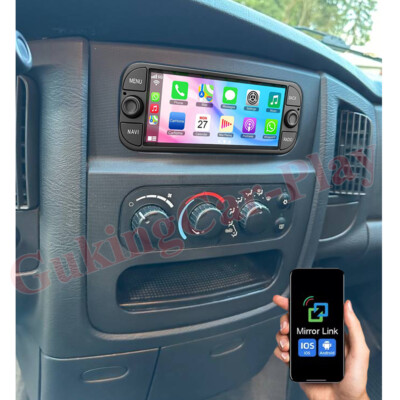 For 2002-2005 Dodge Ram Car Stereo Radio Android 15 CarPlay GPS Navi BT