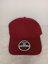 Layer 8 Red Running Cap Strapback Ball cap New With Tags. Sharp! Embroidered.