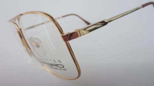Gafas de hombre grandes 55-17 forma piloto antideslizante barra de resorte baratas nuevas talla M - Imagen 3 de 4