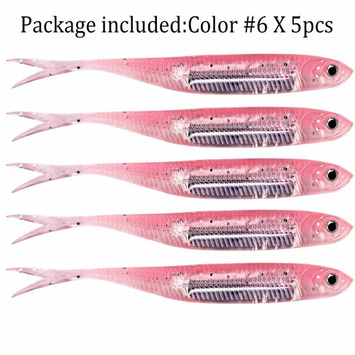Fish Forked Tail Bait Quality Soft Swimbait Fishing Bait Soft Lure Fishing Lure - Picture 18 of 20