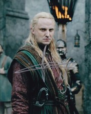 TOM CANTON signed Autogramm 20x25cm THE WITCHER in Person autograph COA