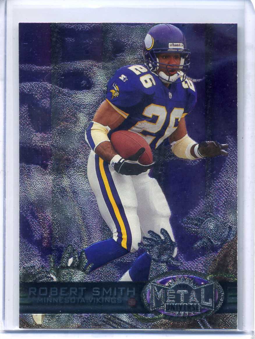 ROBERT SMITH 1997 Skybox Metal Universe #37 - VIKINGS