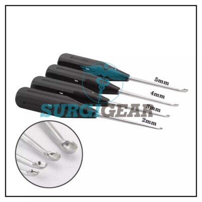 Bone Curette veterinary orthopedic instruments Walkman Spoon instrument