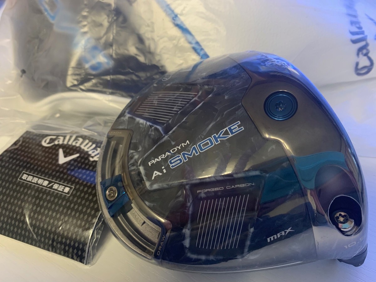 Callaway PARADYM A.I. SMOKE MAX 10.5°ヘッド Callaway PARADYM Ai SMOKE MAX Driver 10.5deg Head Only Head