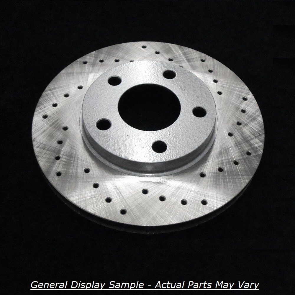 P0028 FIT 2002 2003 Infiniti G35 Base NonBrembo Drill Brake Rotors
