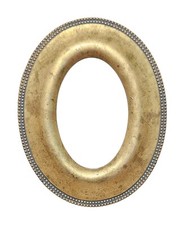 Vintage Gold Leaf Picture Frame 8"x10" Fits 3.5"  5" Photo