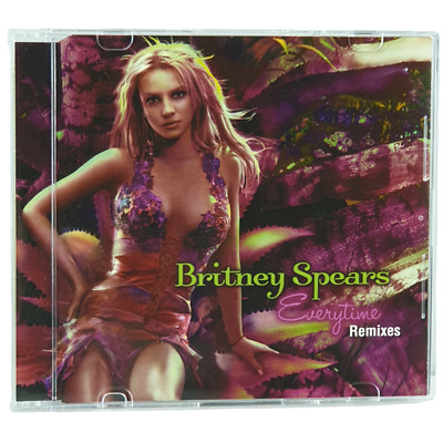 BRITNEY SPEARS Everytime Remixes Electronic Music SINGLE CD JIVE AUS 2004 Vtg