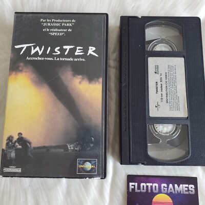 Original VHS DE: Twister - Jan de Bont - Helen Hunt - 1996 - Floto Games