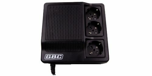 STABILIZZATORE DI TENSIONE E CORRENTE 1200VA 750W GBC USO DOMESTICO UFFICIO PROF - Bild 2 von 3