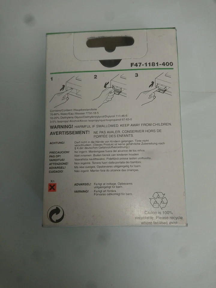 Genuine Original OEM Lexmark 1380479 4072 Printer Ink Tank Cartridge - Black - Image 2 of 2