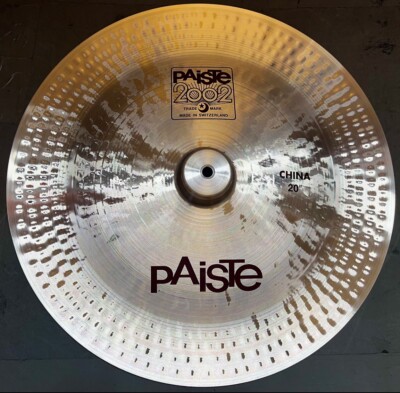 特注品 PAiSTE Signature Line Heavy China 20 Paiste 20