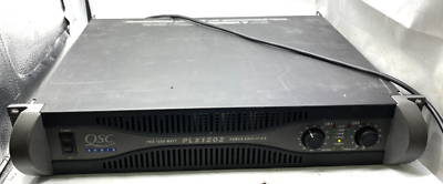 QSC Audio Pro 1200 Watt Power Amplifier PLX1202 Working | eBay