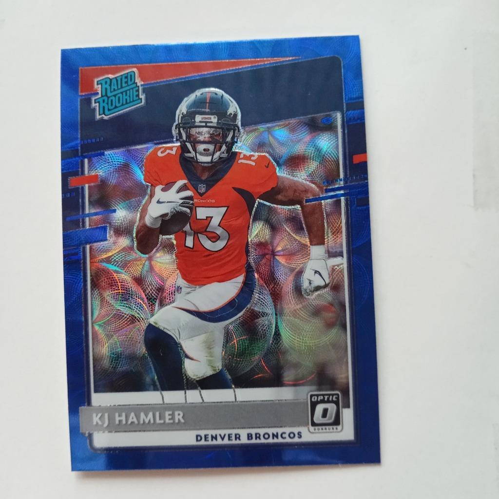 K.J. Hamler 2020-21 Donruss Optic Blue Scope RR #170