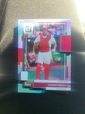 2022 Donruss Baseball Career Stat Line #195 Johnny Bench /389 - Cincinnati Reds